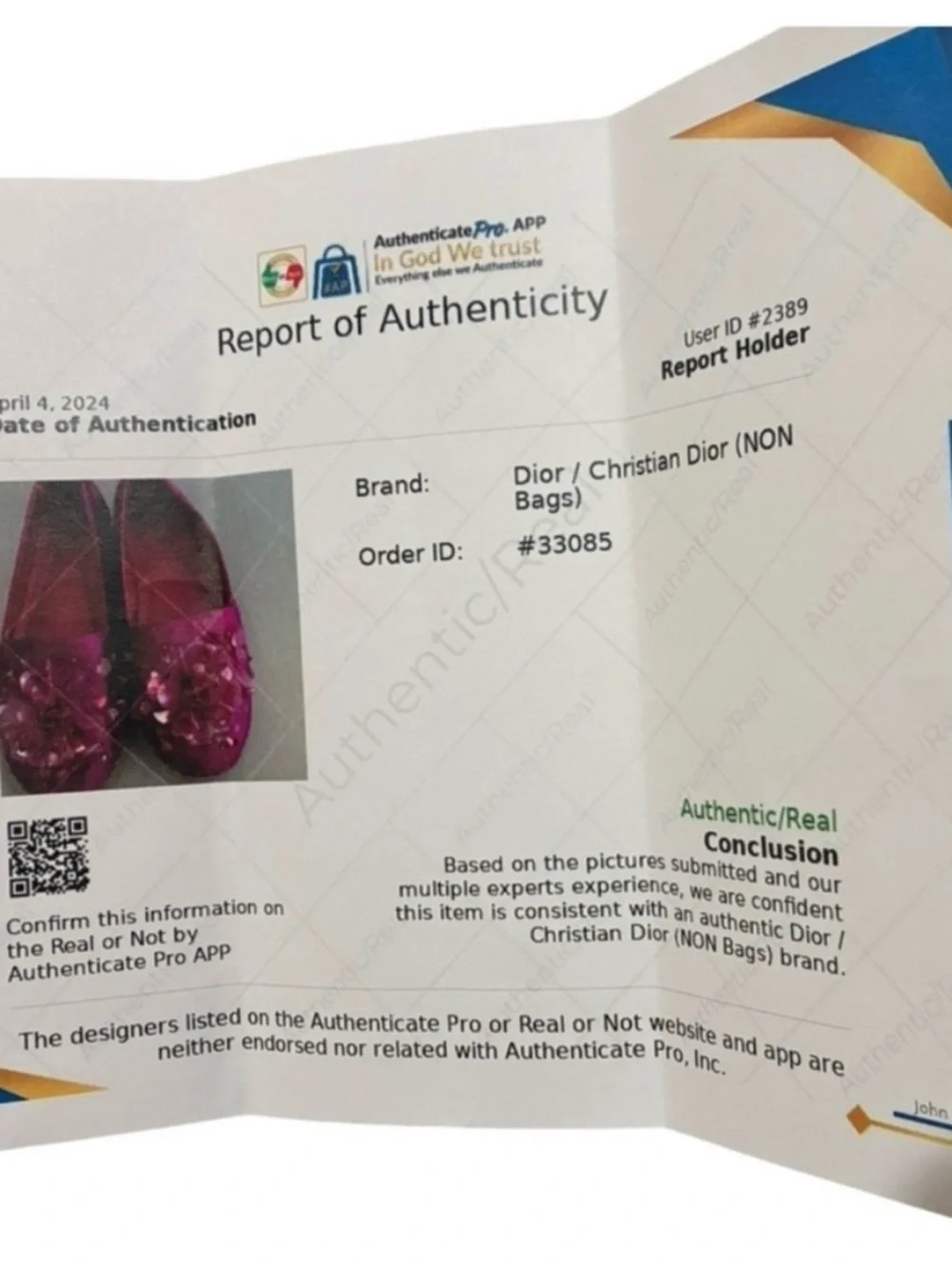 Dior Fushia Embellished
Espadrille Flats Pink
Authentic size 8.5 - Picture 11 of 12